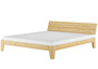 Doppelbett mit durchgehender Matratze 180x200 Ehebett Massivholz Kieferbett 60.62-18 M