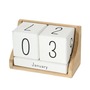 Stilvoller Manja Holz Kalender W�rfel - 6-teiliges System f�r jeden Tag organisieren!