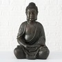 FeineHeimat Buddha Figur sitzend in Meditation 50 cm - Inspirierende Gartendekoration