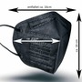 atemious PRO 2 BLACK FFP2 Maske - Schwarz, einzeln verpackt, Made in Germany