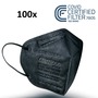 atemious PRO 2 BLACK FFP2 Maske - Schwarz, einzeln oder lose verpackt, Made in Germany