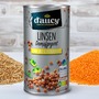 daucy Linsen, 3x110g Dosen, ohne Salz & Zucker, ohne Konservierungsstoffe