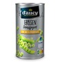 daucy Erbsen - 100% ohne Salz und Zuckerzusatz  4 Pack = 12 x 110 Gramm Dose
