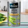 daucy Erbsen - 100% ohne Salz & Zuckerzusatz,   6 x 285g Dosen