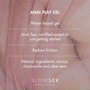 Bijoux Indiscrets SLOWSEX Anal play gel Gleitgel auf Wasserbasis 30 ml