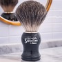 La Savonnerie De Nyons Rasierpinsel Dachshaar - Perfekte Rasur mit nat�rlicher Qualit�t