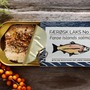 FANGST FAERSK LAKS No. 2: Lachs mit Sanddorn & Zitronenverbene aus den F�r�ern