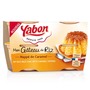 Yabon Milchreis mit Karamell - Cremiges Dessert ohne Konservierungsstoffe, 4x125g