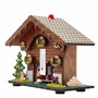 Original Wetterstation Bayern: Holz, Made in Germany, 12 cm, Mit Thermometer