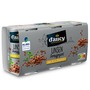 daucy Linsen - 100% ohne Salz & Zuckerzusatz, 4er Pack = 12 x 110g Dosen