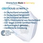 atemious ULTIMATE 2+  Medizinische Atemschutzmaske - Mit Komfort-Kopfb�ndern f�r druckfreies Tragen
