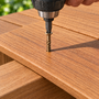 Terrassenschraube Antik - Edelstahl A2 rostfrei - 5,0 x 50 mm - 500 St�ck - Zierkopf - TX 25 inkl. Bit - br�niert - mit ETA-Zulassung