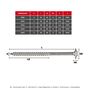 SCREW REBEL Tellerkopfschraube Edelstahl A2 - TX - ETA-11/0283 - Schneidkerbe - f�r Holzbau & Au�enbereich