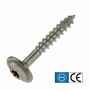 Tellerkopfschraube Edelstahl A2, TX Antrieb, mit ETA Zulassung