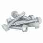 SCREW REBEL Sechskant-Bohrschraube SW10 + TX25 - Ru verzinkt - mit Bremsrippen - Bohrleistung 6 mm - �hnlich DIN 7504