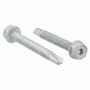 SCREW REBEL Sechskant-Bohrschraube SW10 + TX25 - Ru verzinkt - mit Bremsrippen - Bohrleistung 6 mm - �hnlich DIN 7504