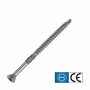 Dielenschraube Edelstahl C1 mit kleinem Senkkopf, ETA Zulassung und TX Antrieb