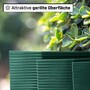 Zaun-Sichtschutzstreifen aus PP - 252x19 cm f�r Doppelstabmattenz�une, Windschutz