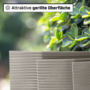 Zaun-Sichtschutzstreifen aus PP - 252x19 cm f�r Doppelstabmattenz�une, Windschutz