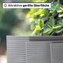 Zaun-Sichtschutzstreifen aus PP - 252x19 cm f�r Doppelstabmattenz�une, Windschutz