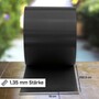Zaun-Sichtschutzstreifen aus PP - 252x19 cm f�r Doppelstabmattenz�une, Windschutz