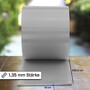 Zaun-Sichtschutzstreifen aus PP - 252x19 cm f�r Doppelstabmattenz�une, Windschutz