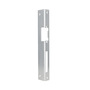 Winkel-Schlie�blech f�r E-�ffner - Stahl verzinkt - 250 mm - Lochabstand 52 mm - DIN links / DIN rechts