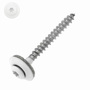 Spenglerschrauben mit lackiertem Kopf - Edelstahl A2 mit EPDM-Dichtscheibe - TX20