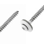 Spenglerschrauben mit lackiertem Kopf - Edelstahl A2 mit EPDM-Dichtscheibe - TX20