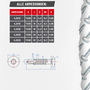 Bohrschraube DIN 7504-N - Linsenkopf, OXBIT Antrieb, verzinkt - f�r Aluminium & Stahlblech