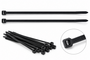 Kabelbinder - Nylon - schwarz - UV-best�ndig - innenverzahnt - f�r Au�en- & Industrieanwendungen