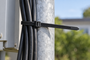 Kabelbinder - Nylon - schwarz - UV-best�ndig - innenverzahnt - f�r Au�en- & Industrieanwendungen