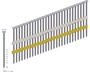 Prebena Streifenn�gel RK-Box - blank - Rundkopf - 20- - kunststoffmagaziniert