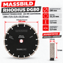 Rhodius Diamanttrennscheibe DG80 - Concrete Beton Universal - 115-125-230mm