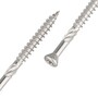 SCREW REBEL Terrassenschrauben A2, TX 25, Senkkopf, Teilgewinde mit Schaftfr�ser, Type-17 Cutspitze