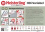 Meisterling HDi Variabel Dampfbremse - feuchtevariabel - luftdicht - 1,50 x 50 m - 75 m�