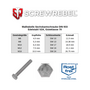 DIN 933 / ISO 4017 Sechskantschraube Edelstahl A2 - Vollgewinde - rostfrei