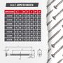 Holzbauschrauben Edelstahl C1 - Senkkopf 90- - Bohrspitze - TX-Antrieb - ETA-zugelassen
