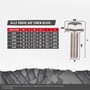 DIN 6921 Sechskantschraube - Edelstahl A2-70 - mit Flansch & Sperrverzahnung - rostfrei - f�r Solar & Metallbau