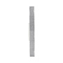 Dr�cker-Rosette kantig - Aluminium F1 natur, 65 x 25 x 6 mm - 50 mm Schraublochabstand - sichtbare Verschraubung
