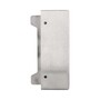 Stahl Gegenkasten f�r Kastenschloss - blank - 172 x 60 x 30 mm - mit V2A Schlie�blech - vorbereitet f�r E-�ffner - sandgestrahlt