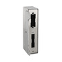 Stahl Gegenkasten f�r Kastenschloss - blank - 172 x 60 x 40 mm - mit V2A Schlie�blech - vorbereitet f�r E-�ffner - sandgestrahlt