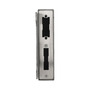 Stahl Gegenkasten f�r Kastenschloss - blank - 172 x 60 x 40 mm - mit V2A Schlie�blech - vorbereitet f�r E-�ffner - sandgestrahlt