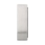 Stahl Gegenkasten f�r Kastenschloss - blank - 172 x 60 x 50 mm - mit V2A Schlie�blech - vorbereitet f�r E-�ffner - sandgestrahlt