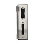 Stahl Gegenkasten f�r Kastenschloss - blank - 172 x 60 x 50 mm - mit V2A Schlie�blech - vorbereitet f�r E-�ffner - sandgestrahlt