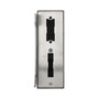 Stahl Gegenkasten f�r Kastenschloss - blank - 172 x 60 x 60 mm - mit V2A Schlie�blech - vorbereitet f�r E-�ffner - sandgestrahlt
