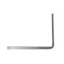V2A Anschlagblech flach - 245 x 35 x 6 mm - rechts & links verwendbar - f�r Rohrrahmenschloss - Edelstahl 1.4301