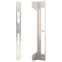 V2A Anschlagblech flach - 245 x 35 x 6 mm - rechts & links verwendbar - f�r Rohrrahmenschloss - Edelstahl 1.4301