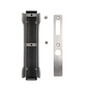 Stahl Schiebetor Gegenkasten - rechts & links verwendbar - mit Edelstahl Schlie�blech - 30 x 60 x 172 mm