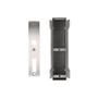 Stahl Schiebetor Gegenkasten - 40 mm - 172 x 55 mm - rechts & links verwendbar - inkl. Edelstahl Schlie�blech